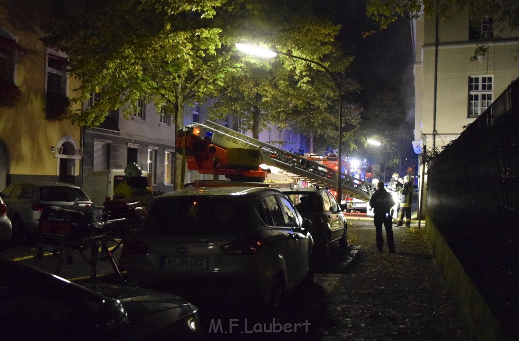 Feuer 2 Y Kellerbrand Koeln Humbold Gremberg Hachenburgerstr P097.JPG - Miklos Laubert